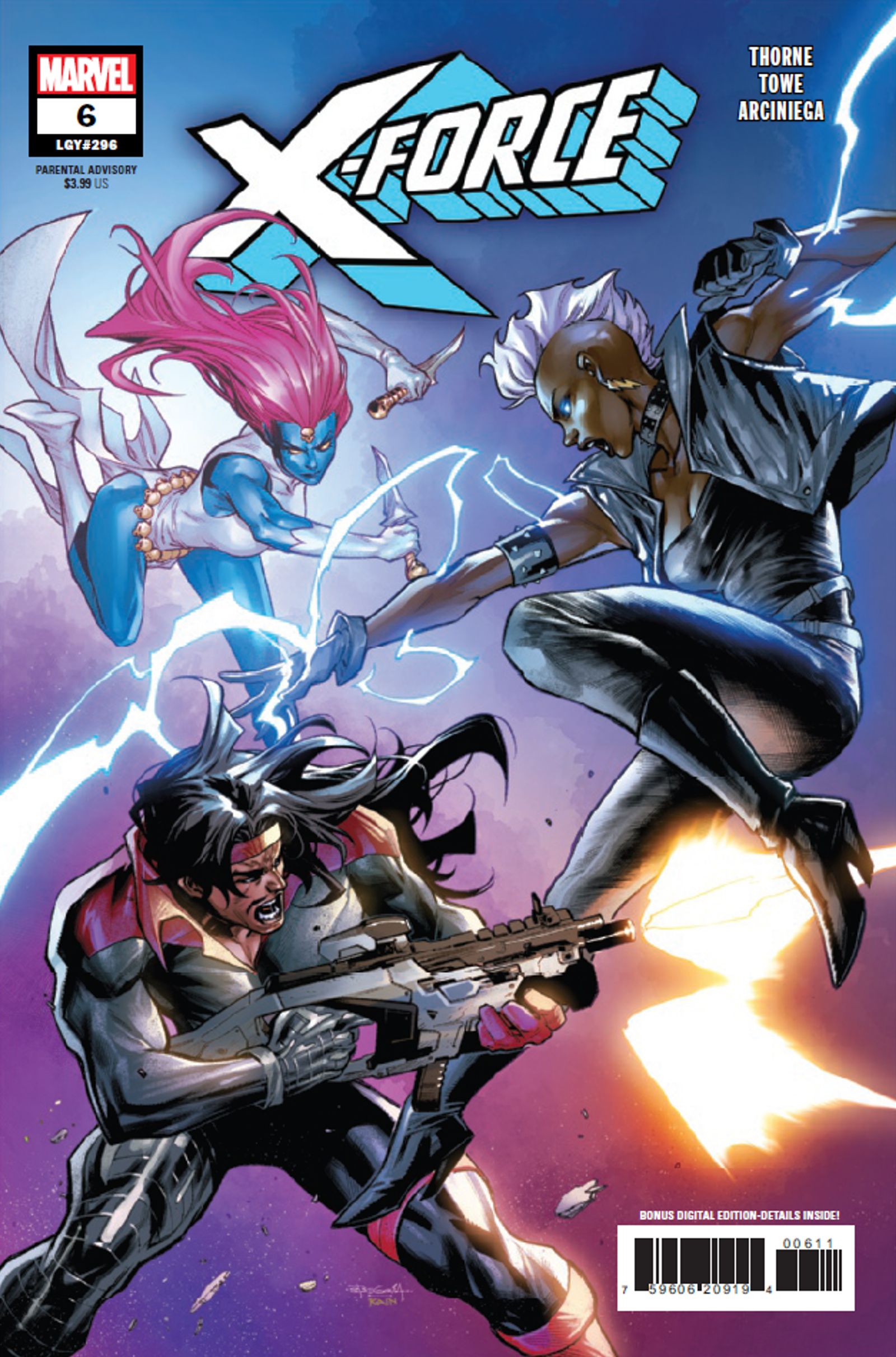 Capa completa do X-Force 6