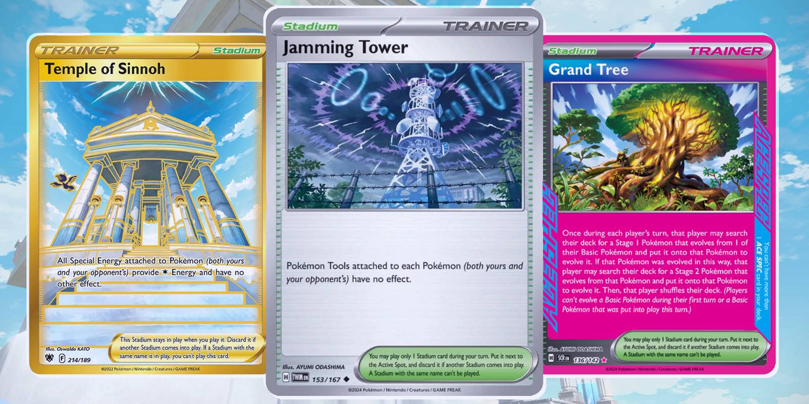 Pokmon TCG: 10 Best Stadium Cards That Can Turn Your Game Around, Ranked Pokmon TCG: 10 Best Stadium Cards That Can Turn Your Game Around, Ranked