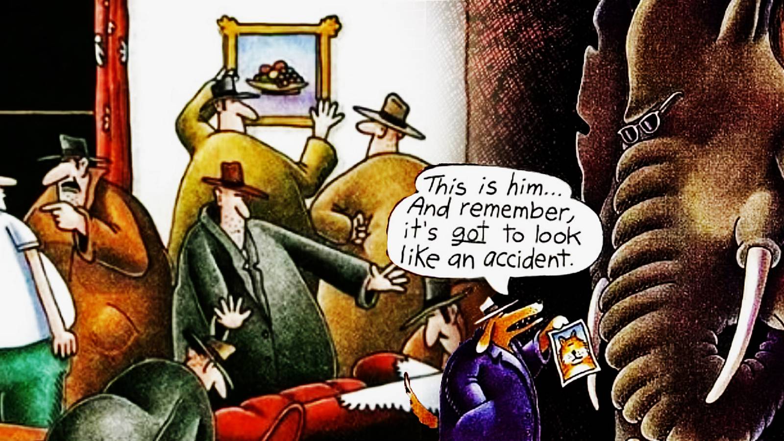 10 Hilarious Far Side Comics About Mobsters