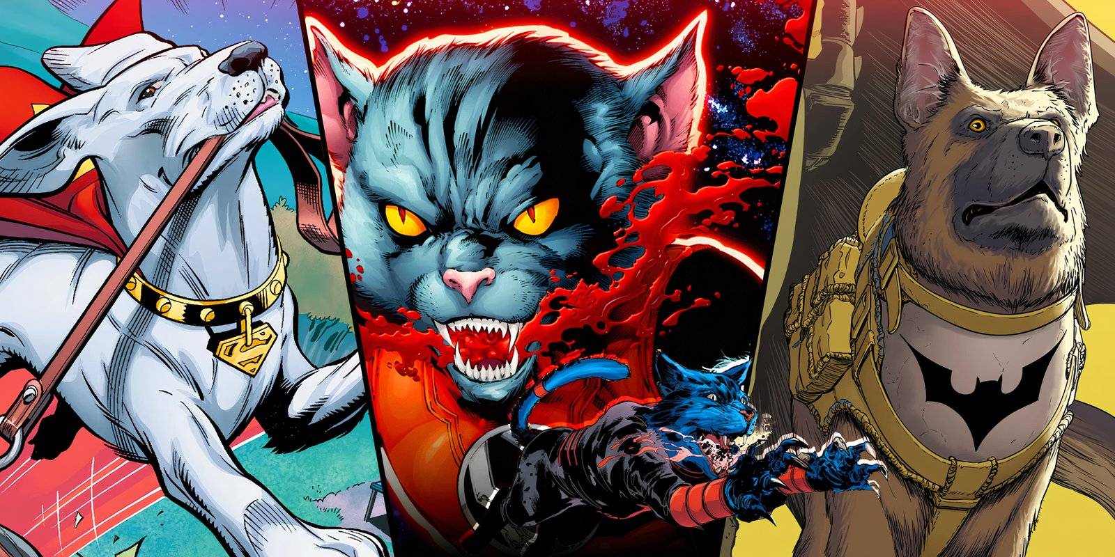 Thread Count 1600 15 Loyal Superhero Pets of DC Comics