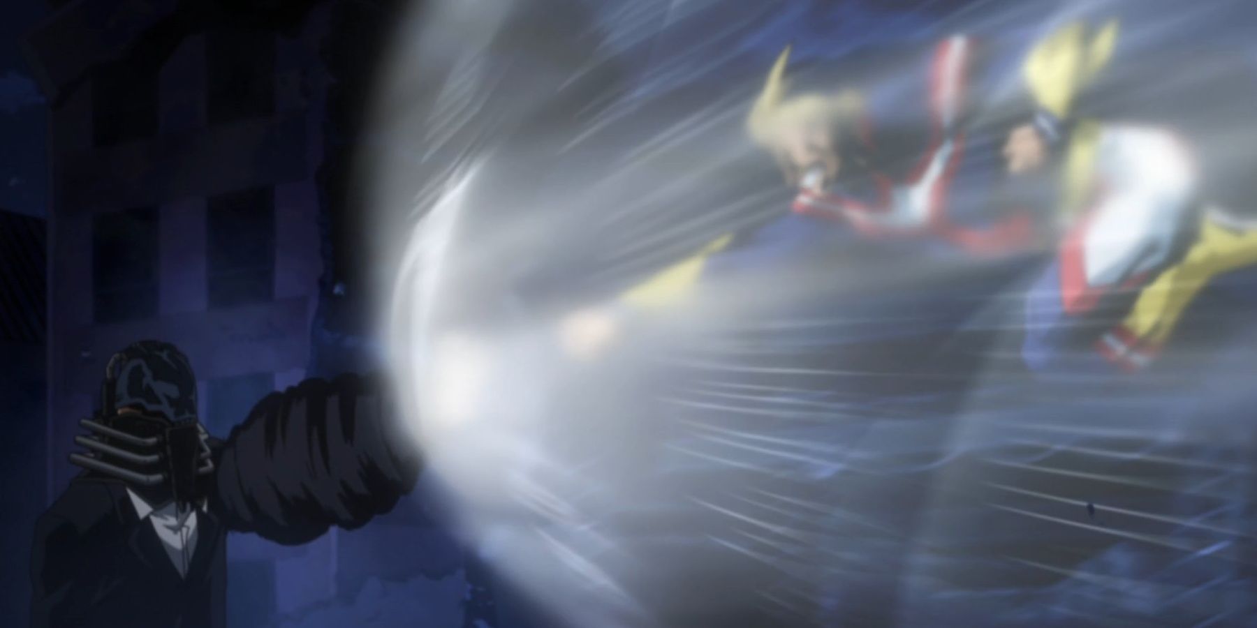 My Hero Academia All For One S Most Powerful Quirks Explained All For One Fights With The Air Cannon Quirk 
