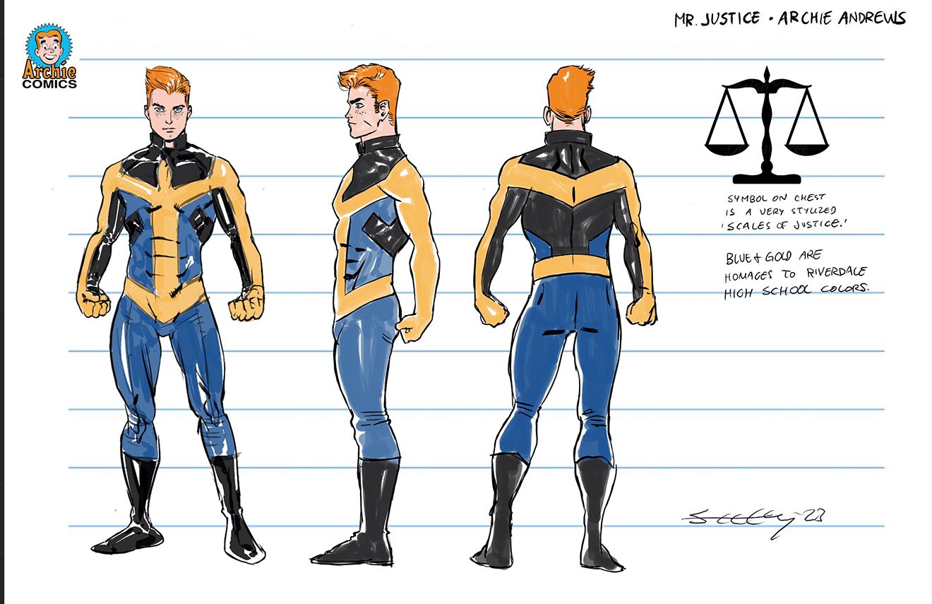 Archie is Mr. Justice #1 Is a Clever and Emotional Superhero Origin Story