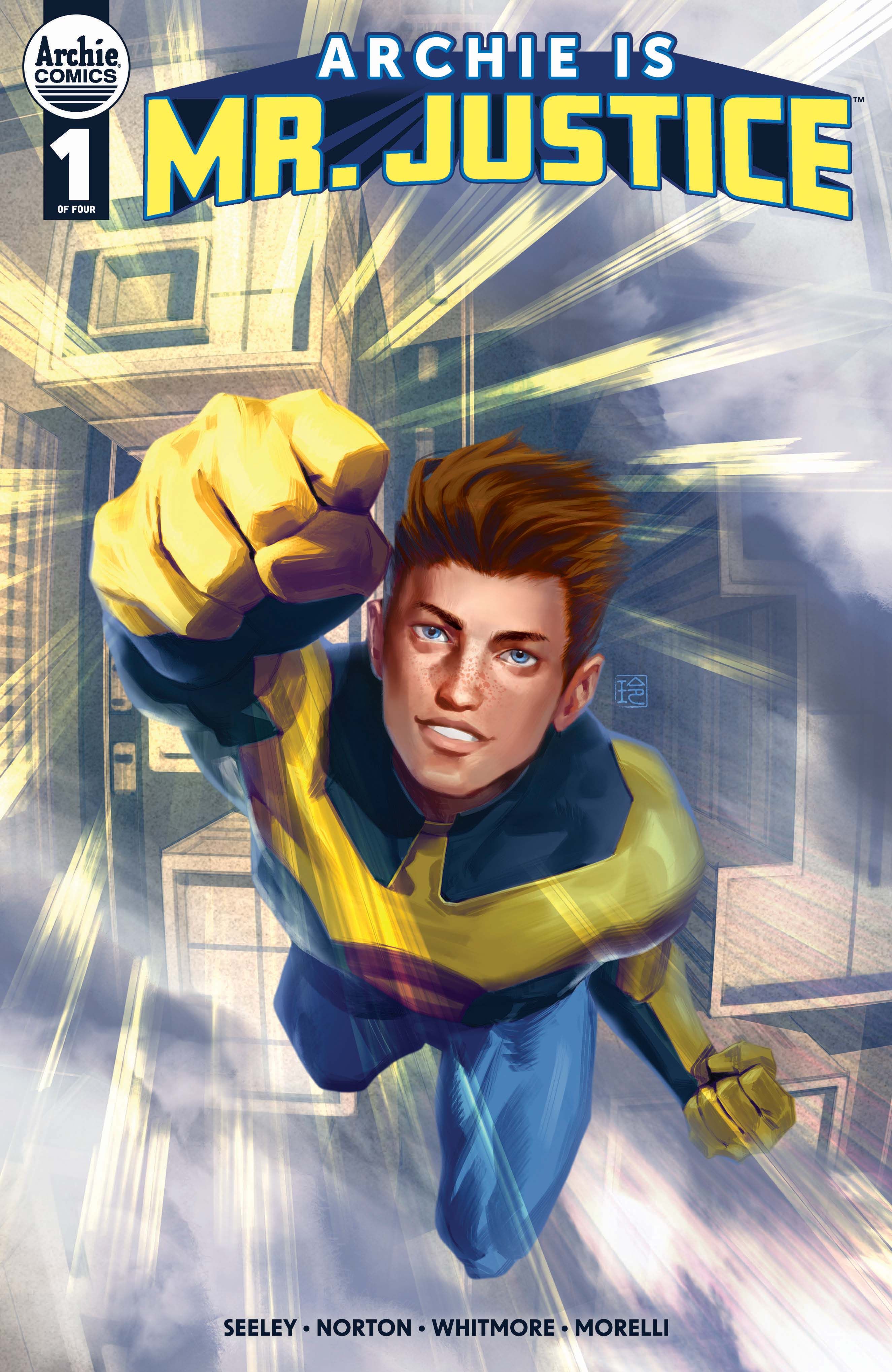 Archie is Mr. Justice #1 Is a Clever and Emotional Superhero Origin Story