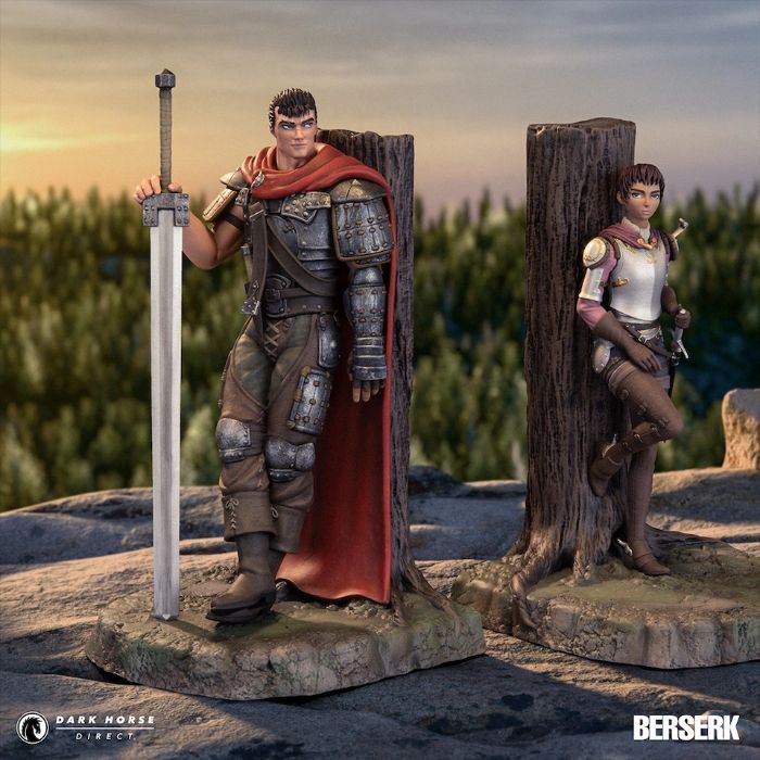 Figurine Guts – Berserk | Impression 3D Résine à peindre | Fan Art | Dragonslayer | Diorama Démon | Statue de collection non officiel - France