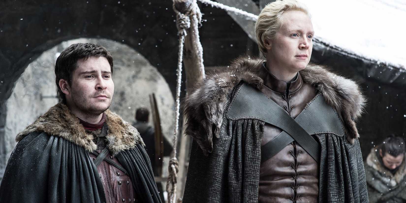 Brienne and Podrick in Game of Thrones