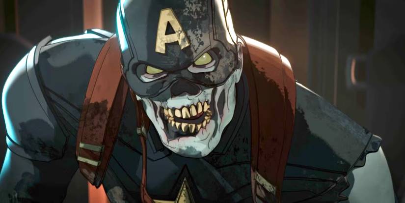 Captain America appears as a zombie in Marvel Zombies
