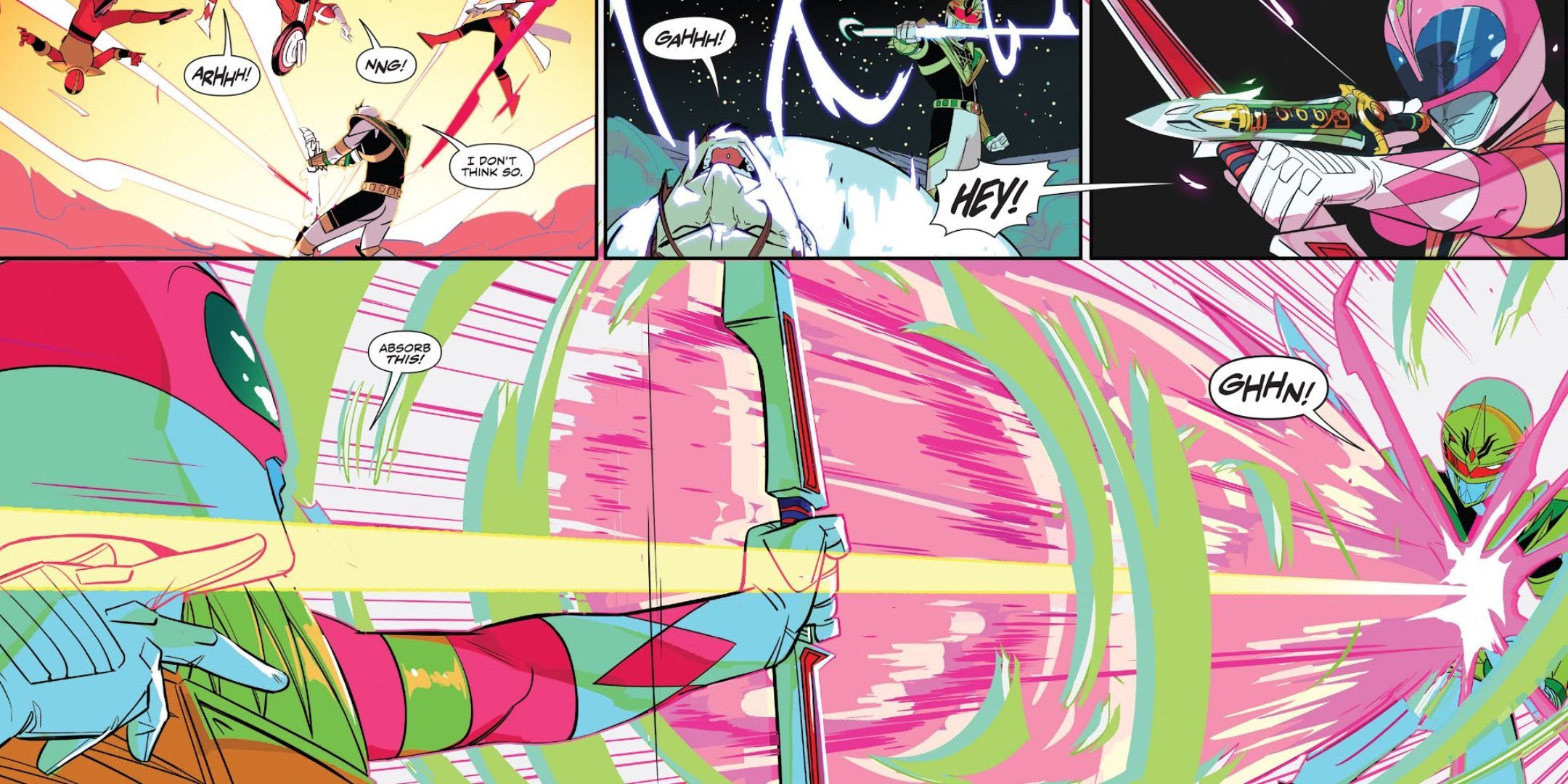 10 Coolest Power Rangers Comic Fights, Ranked