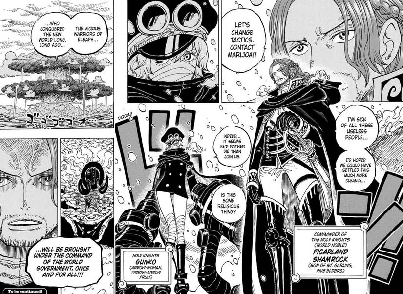One Piece Chapter 1137 Review Lore Dumping Almost Makes Up For A Lack