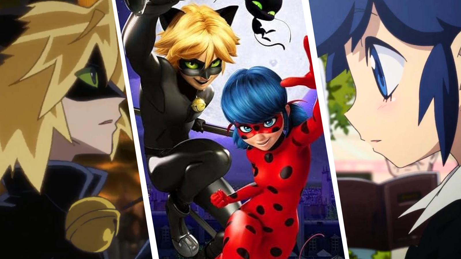 Press Ladybug Cartoon Ladybug And Cat Noir