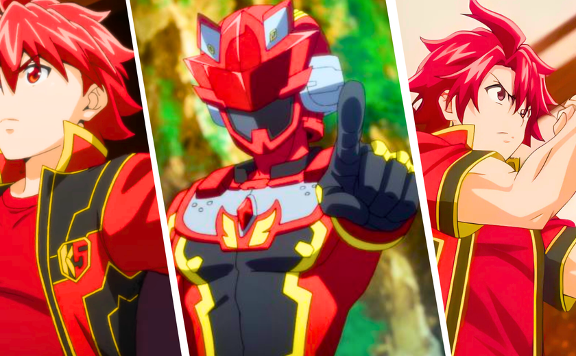 Kazuna Ranger Who Is Kizuna Silver in Red Ranger Becomes an Adventurer in Another World?