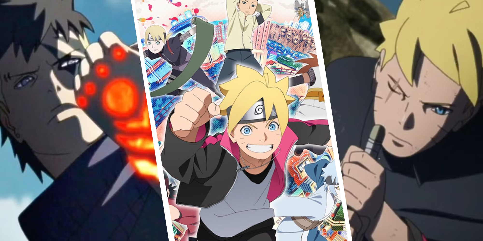 Custom Image of Older Kawaki, Boruto Anime Poster, and Older Boruto