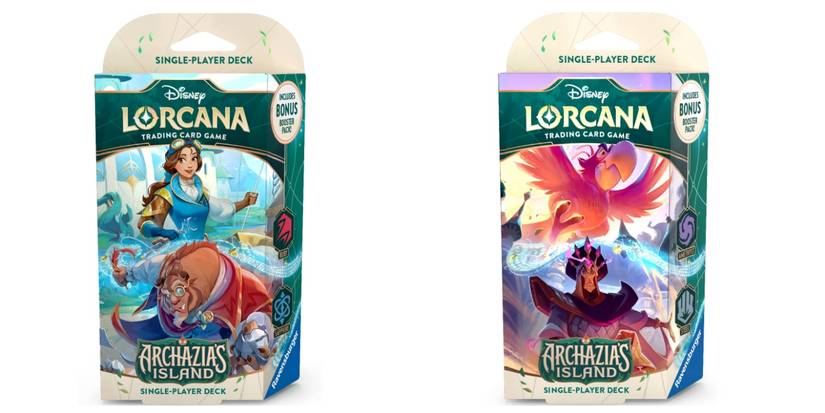 Inside the Disney Lorcana Archazia's Island Starter Decks