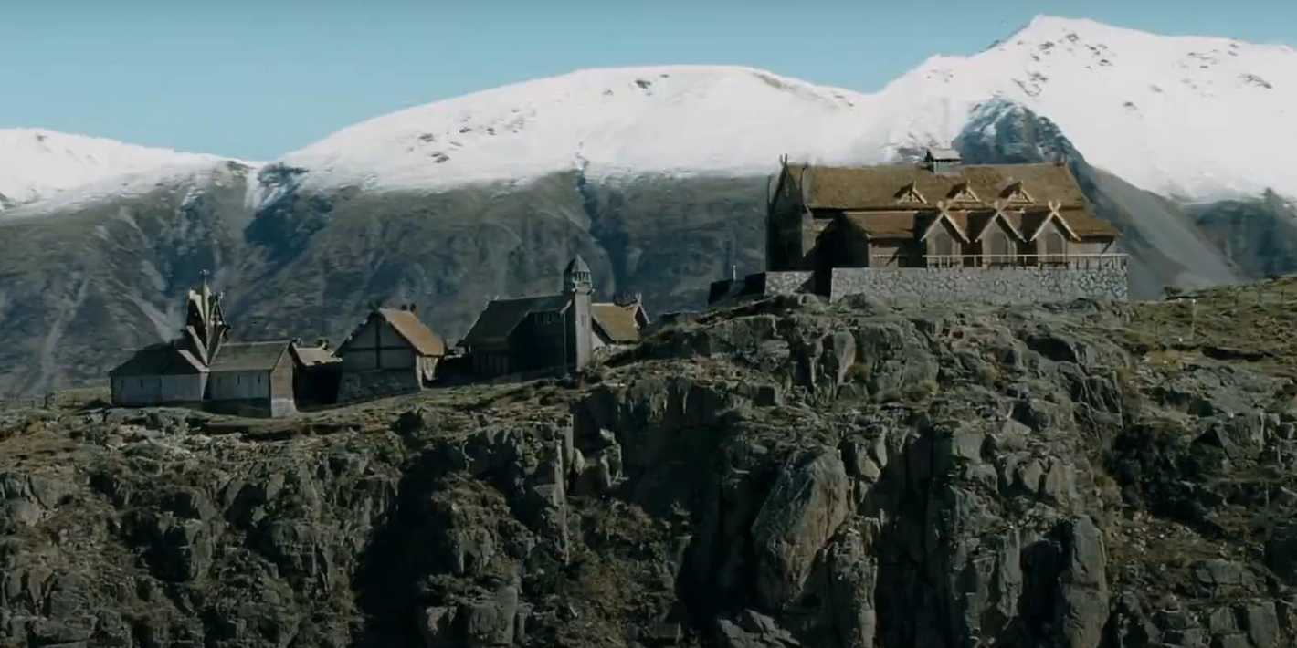 Edoras Set Lord Of The Rings Edoras