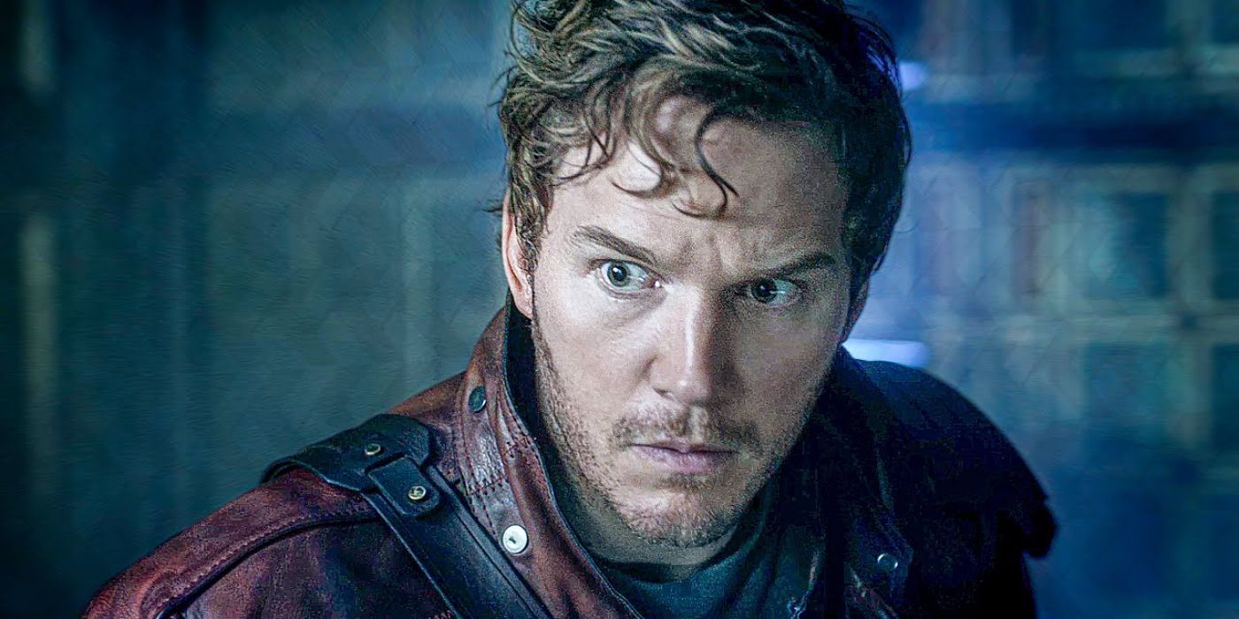 Chris Pratt as Peter Quill/Star-Lord in Guardians of the Galaxy