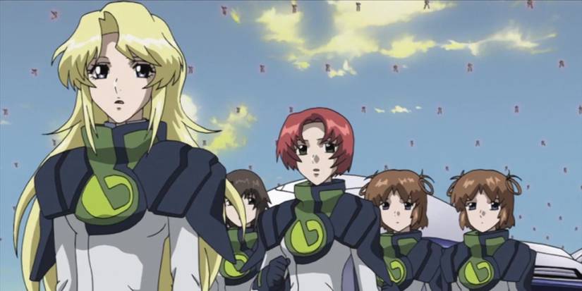 The crew assesses their surroundings in Heroic Age.