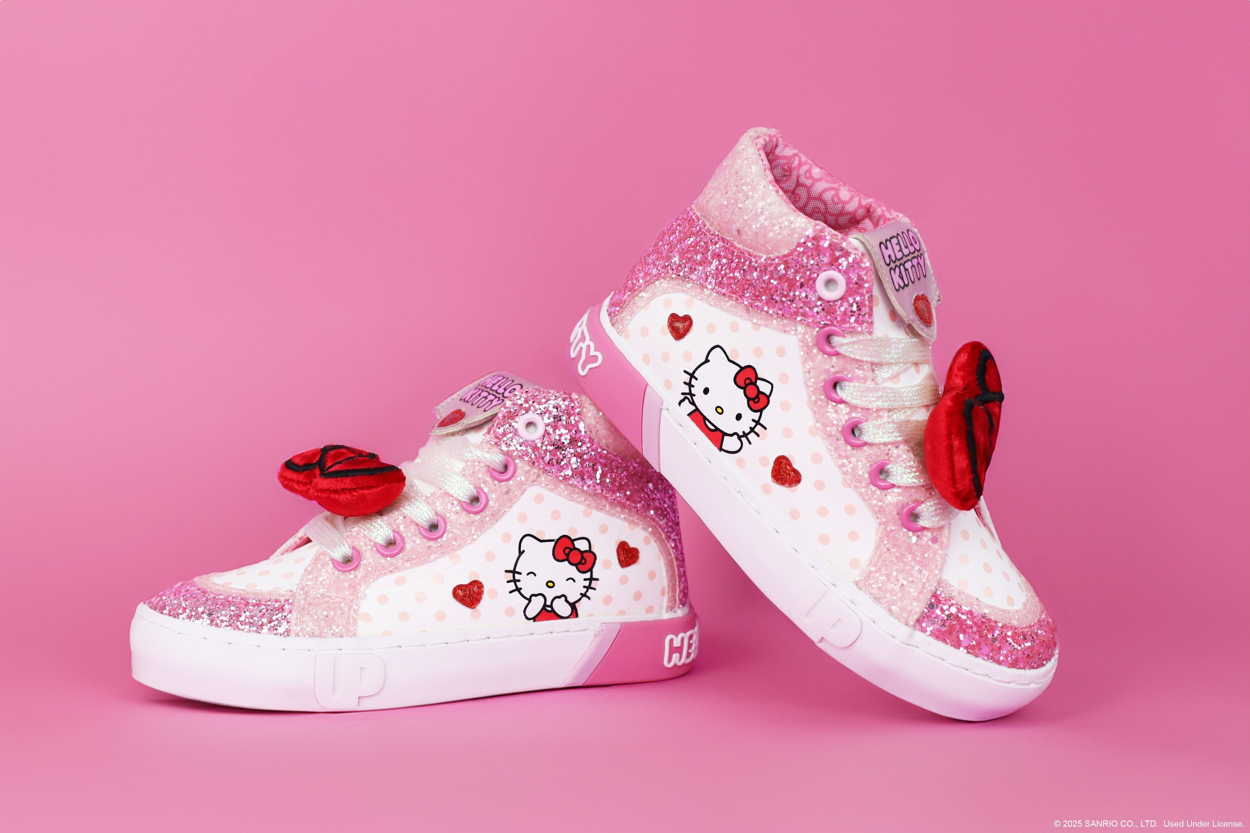 Hello Kitty Reveals Glamorous U.S.-Exclusive High-Top Sneakers in