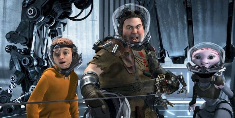 Milo, Gribble and Ki from Mars Needs Moms