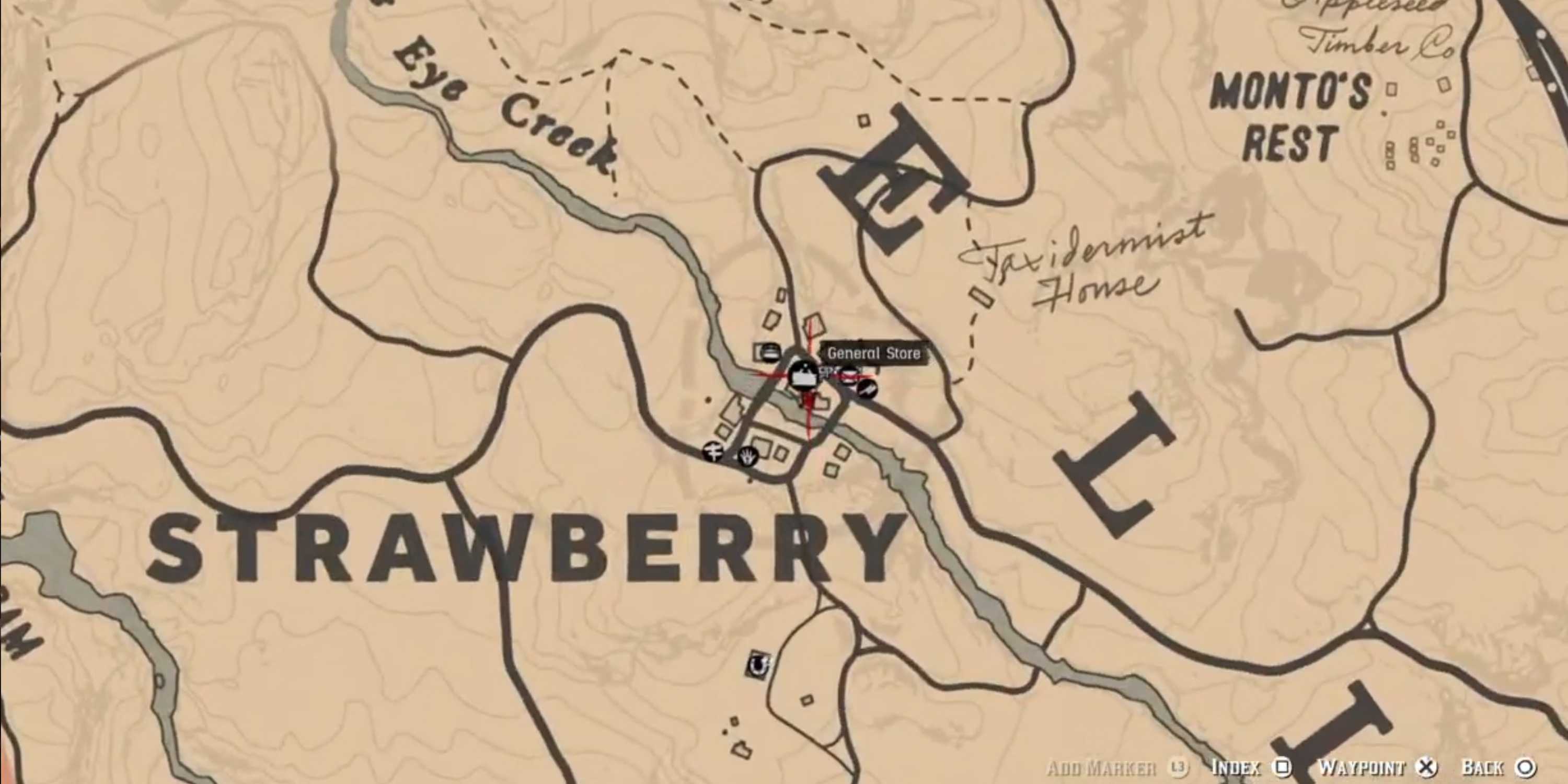 Strawberry Rdr 20 Secrets You Didn't Know Were Hidden In Red Dead Redemption 2's Map