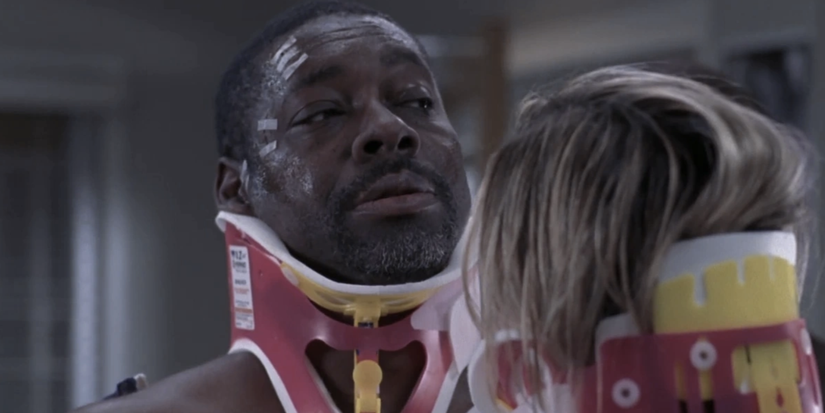 A man is connected to Bonnie and looks concerned.