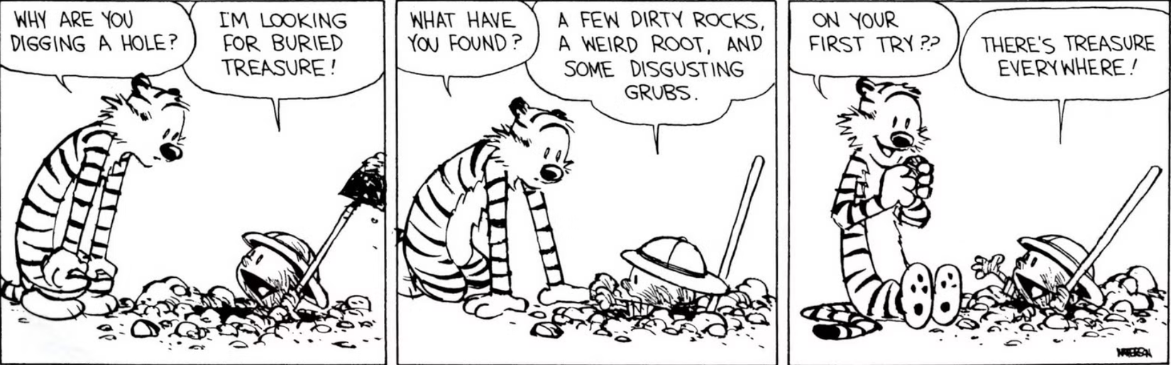 Calvin Hobbs Rocks 15 Most Inspirational Calvin & Hobbes Comics, Ranked