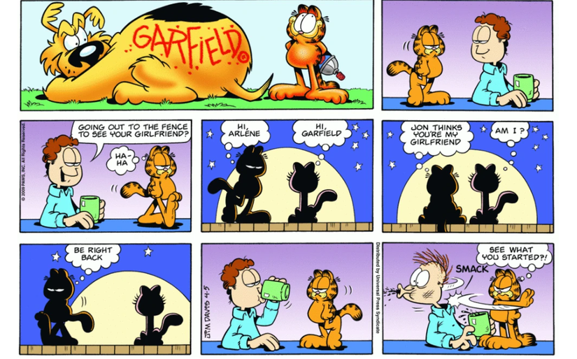 Garfield Calling 10 Best Garfield Comic Strips Featuring Arlene, Ranked