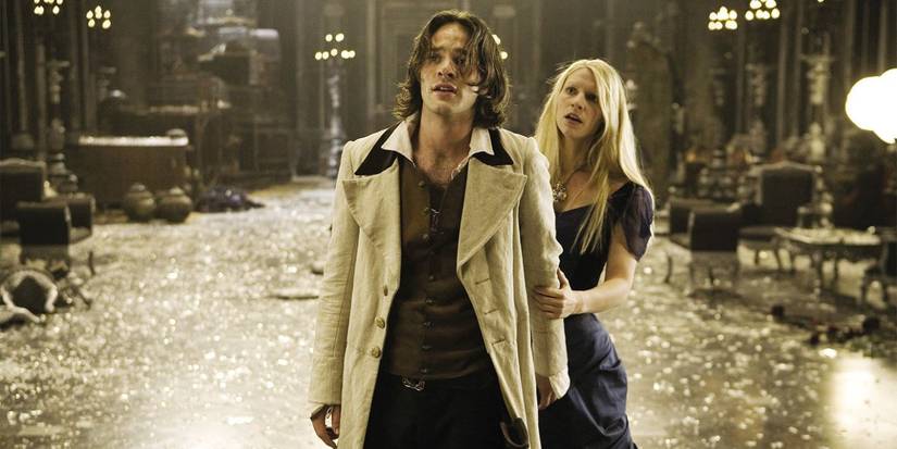 Claire Danes as Yvaine, the fallen star and Charlie Cox as Tristan Thorn from Stardust
