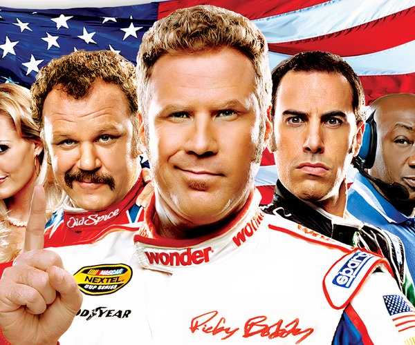 Engange Ricky Bobby 10 Greatest Sports Comedy Movies of All Time