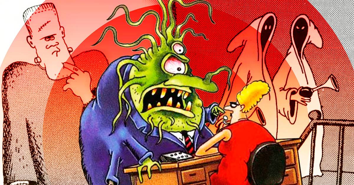 The Best Far Side Comics With Ghosts and Monsters