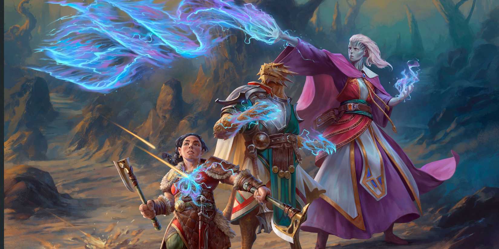 The Forgotten Realms Spellfire Powers lineup D&D 5e
