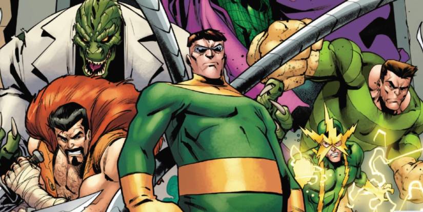 The Sinister Six led by Doctor Octopus