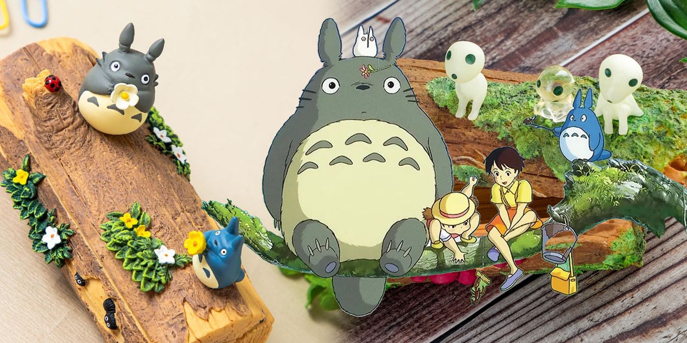 Totoro spore celect トトロ　YMDS Round Bottomed Figurines Big and Middle Totoro - My Neighbor