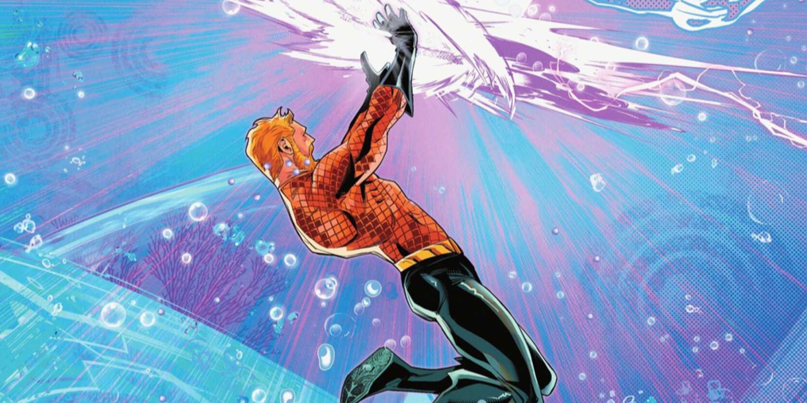 Aquaman blood bends underwater