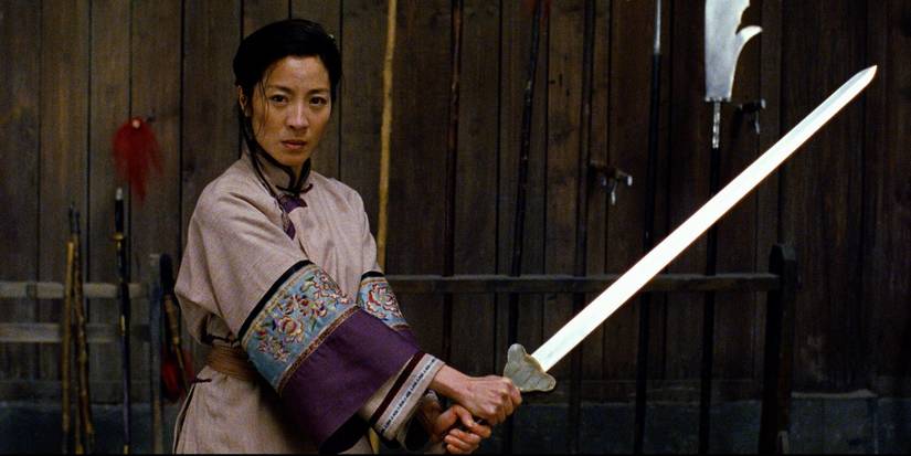 Michelle Yeoh as Yu Shu Lien from Crouching Tiger, Hidden Dragon