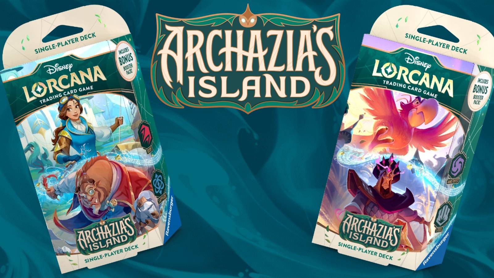 lorcana fabled card list Disney Lorcana TCG Shimmering Skies Starter Deck Amethyst / Ruby main image 0