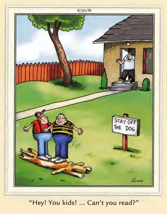 The Most Hilarious Far Side Comics from 1981, Ranked