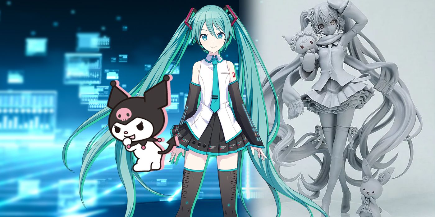 初音ミク クロミ Bulk Set 24PCS HATSUNE MIKU Hello Kitty's Sanrio Reunites With Hatsune Miku for Wintery Kuromi