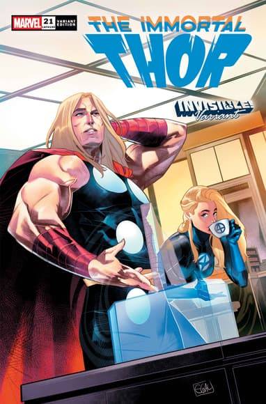 Marvel Features Sue Storm's Formidable Powers Ahead of The Fantastic ...