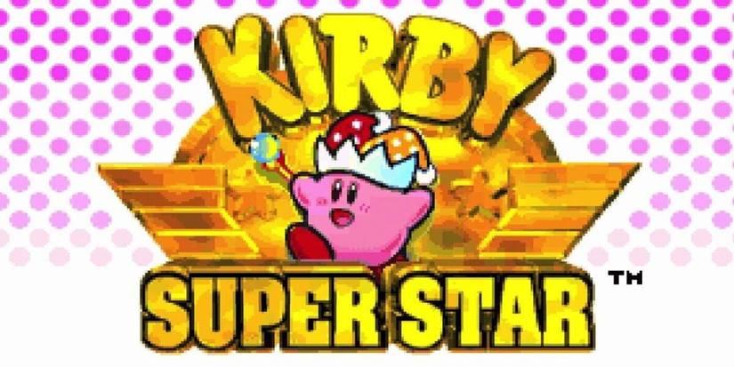 Kirby Super Star Title Screen