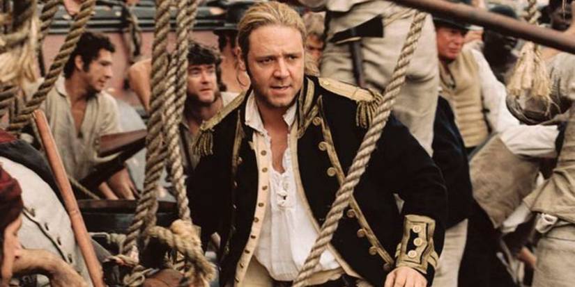 Russell Crowe as Jack Aubrey from Master and Commander