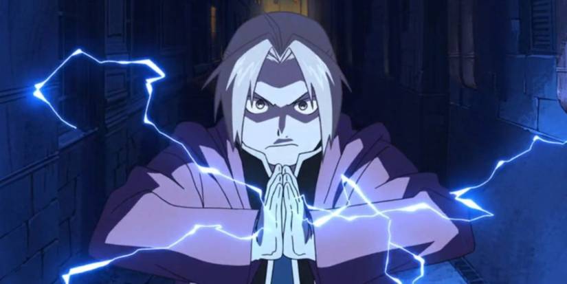 Edward Elric performs alchemy without a circle of transmutation in the complete alchemist: Fraternity.
