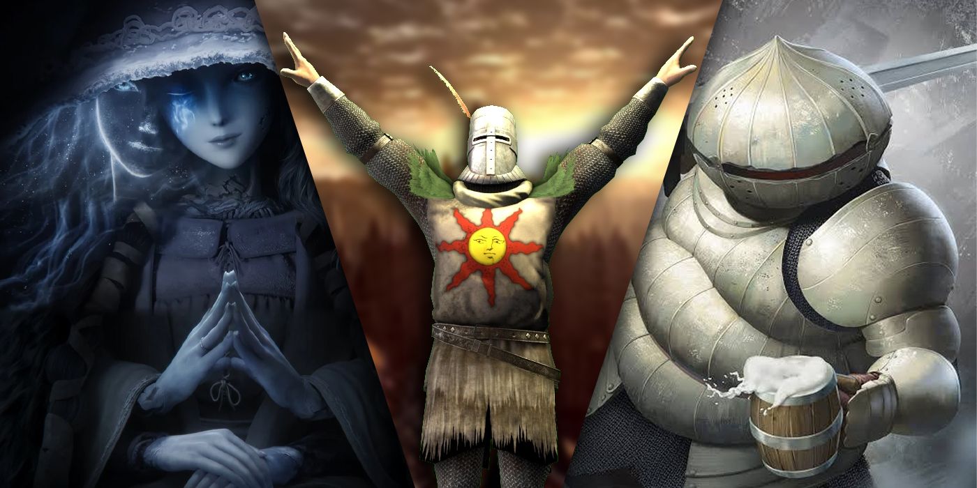 Solaire of Astora, Ranni the Witch, Siegward