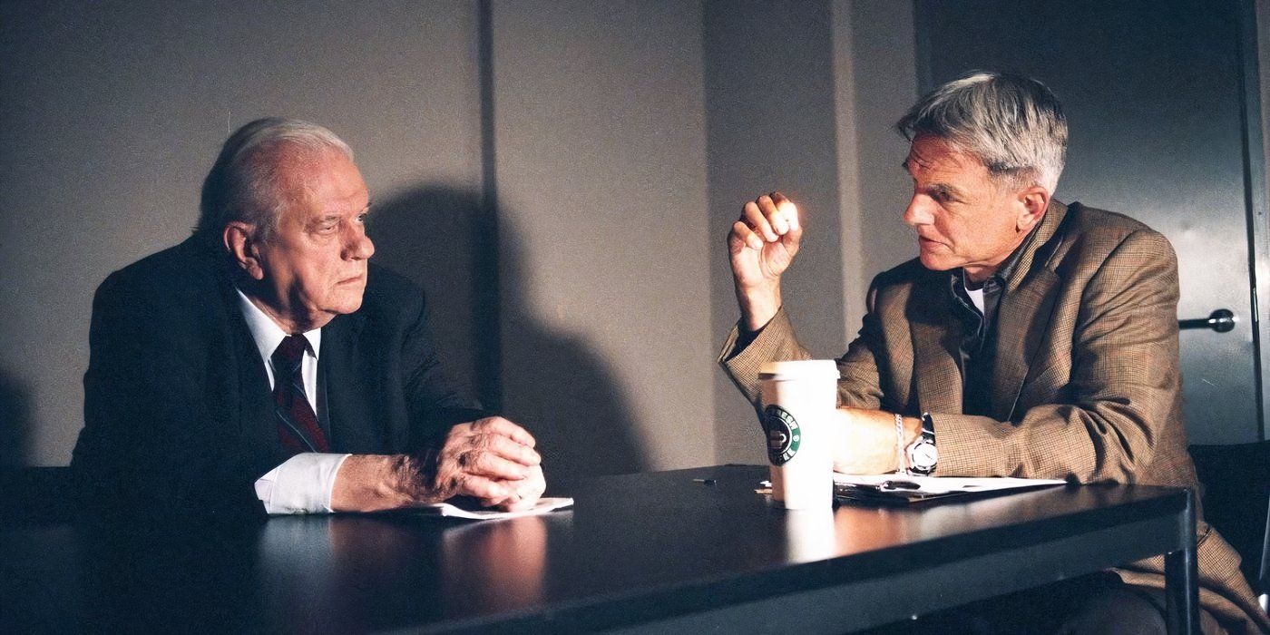 Gibbs in the interrogation room in NCIS episode 