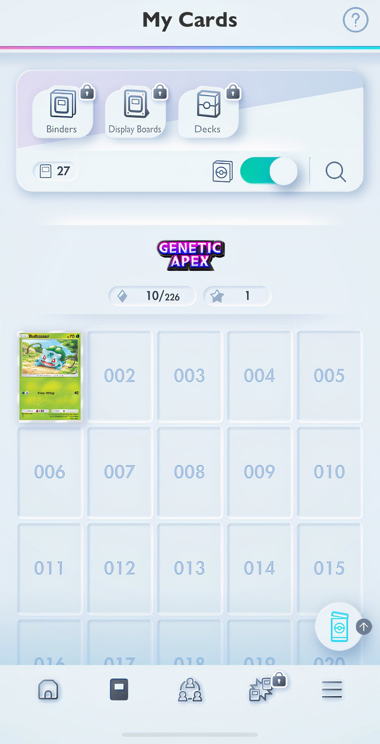 Pokémon TCG Pocket: How to See Which Cards You're Missing