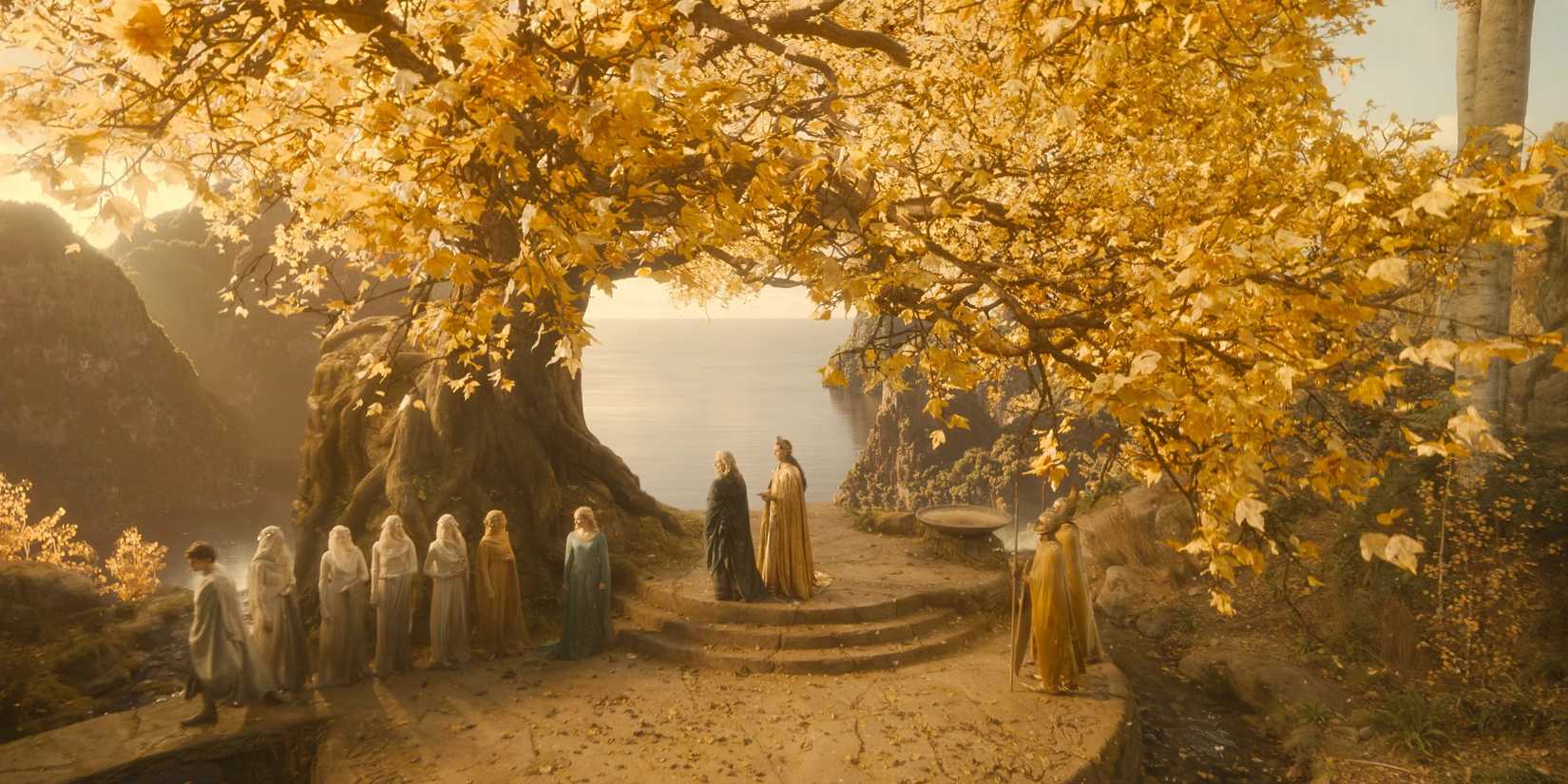 The Great Tree of Lindon from The Lord of the Rings: The Rings of Power