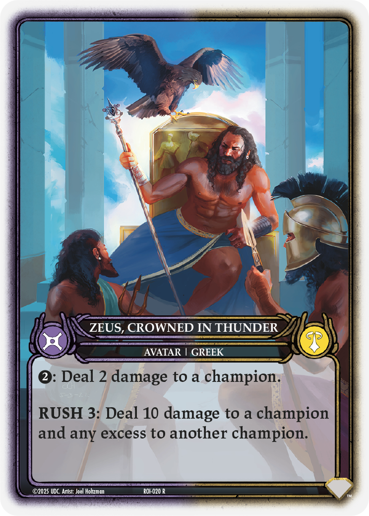 Upper Deck Unveils New TCG: Rush of Ikorr