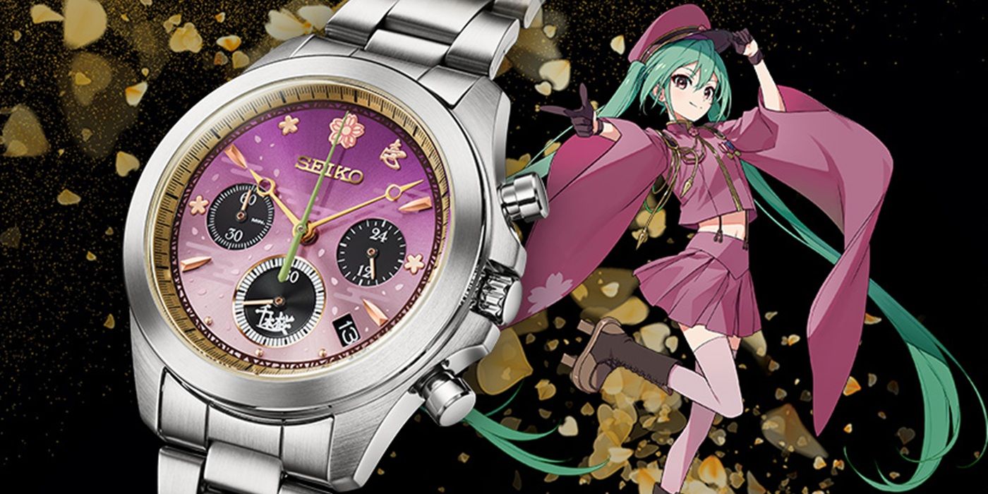 SEIKO Reveals New Limited-Edition Hatsune Miku 'Senbonzakura' Watch