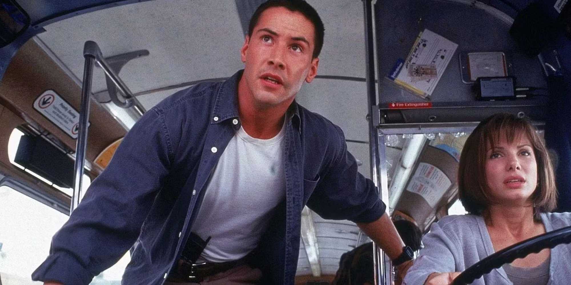 Keanu Reeves Bus Scene 31 Years After Speed, Keanu Reeves & Sandra Bullock Are Set to Co-Star ...
