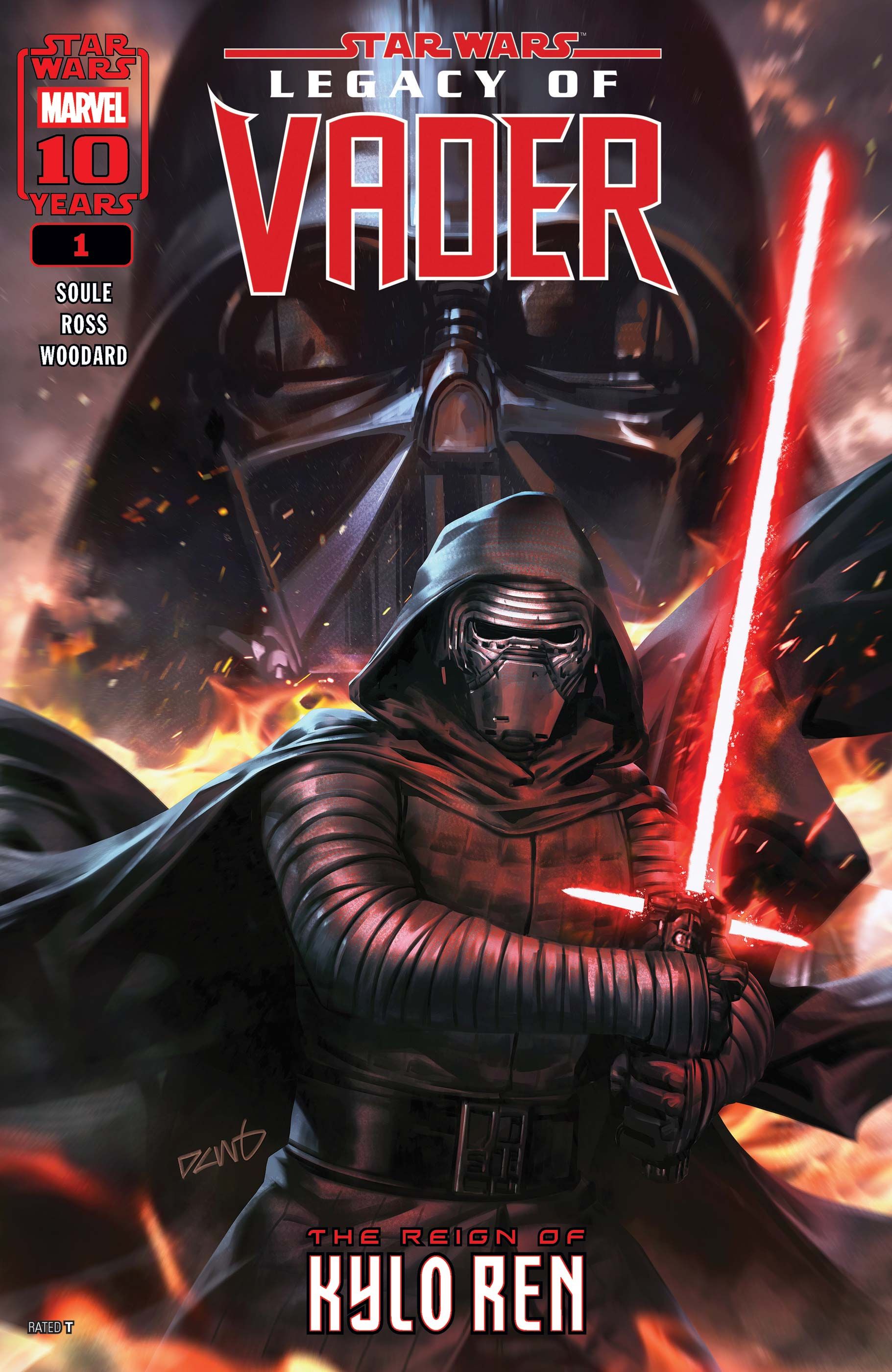 Star Wars: Legacy of Vader #1 Review: Kylo Unmasks The Supreme Leader