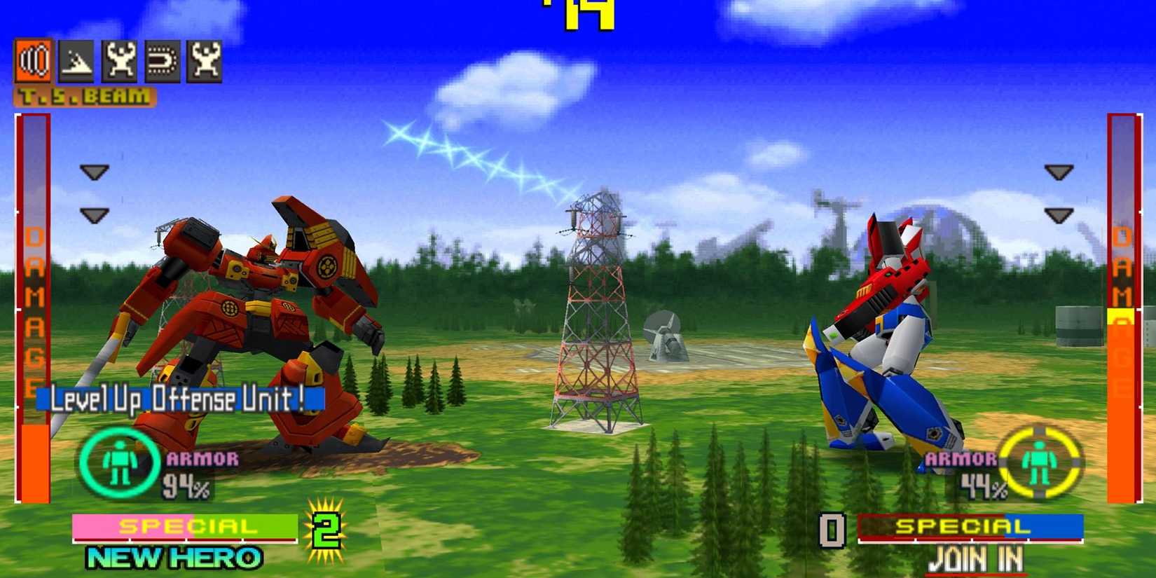 Tech Romancer Dreamcast Gameplay