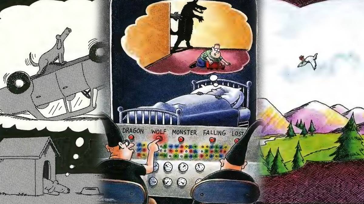 The Best Far Side Comics About Dreams and Nightmares That Are Weirdly Relatable